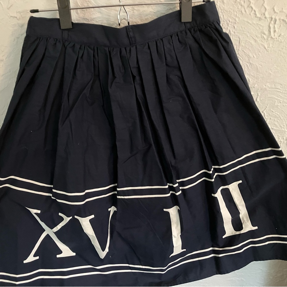 Navy Blue Skirt